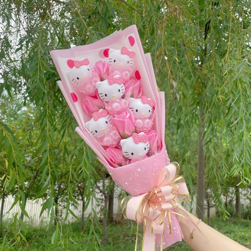 Creative Bouquet Hello Kitty Plush Doll Toy Stuffed Animals ToylandEU.com Toyland EU