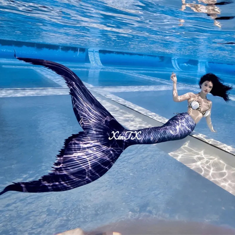 Mermaid Tail Swimsuit | Adult Unisex | Elastane Polyester | One Size