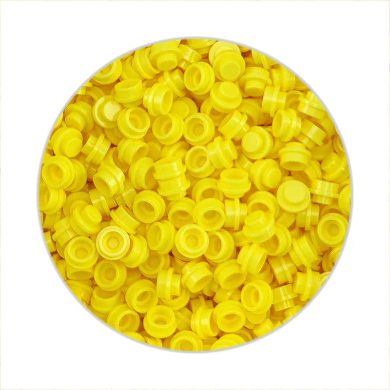 Building Block Plates | 1X1 Round Shape | Lego Compatible | Assorted Pack