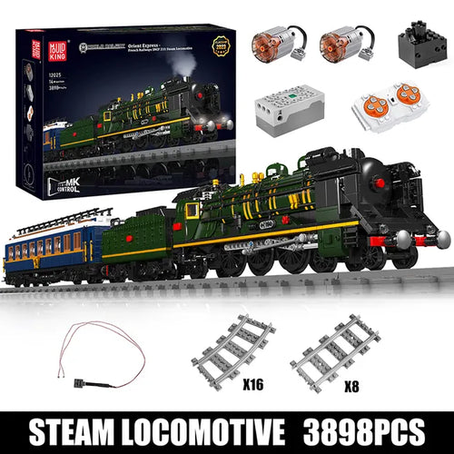 Experience the Authentic French Railways with MOULD KING 12025 Technical RC Motorized SNCF 231 Steam Locomotive ToylandEU.com Toyland EU