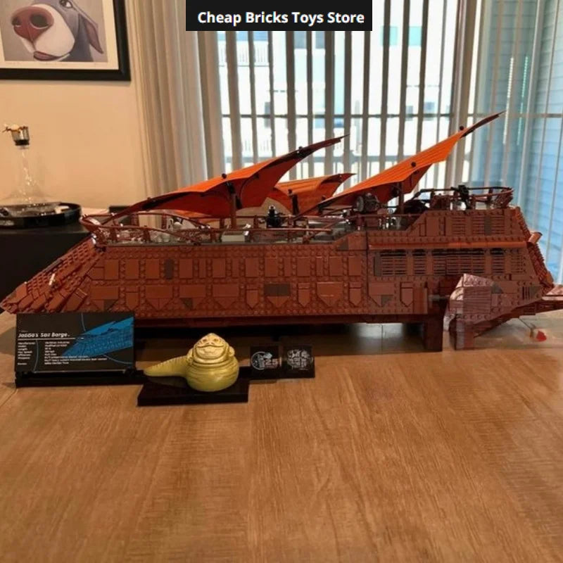Jabba Barge Building Blocks | 3942 Pcs | Toylandeu™