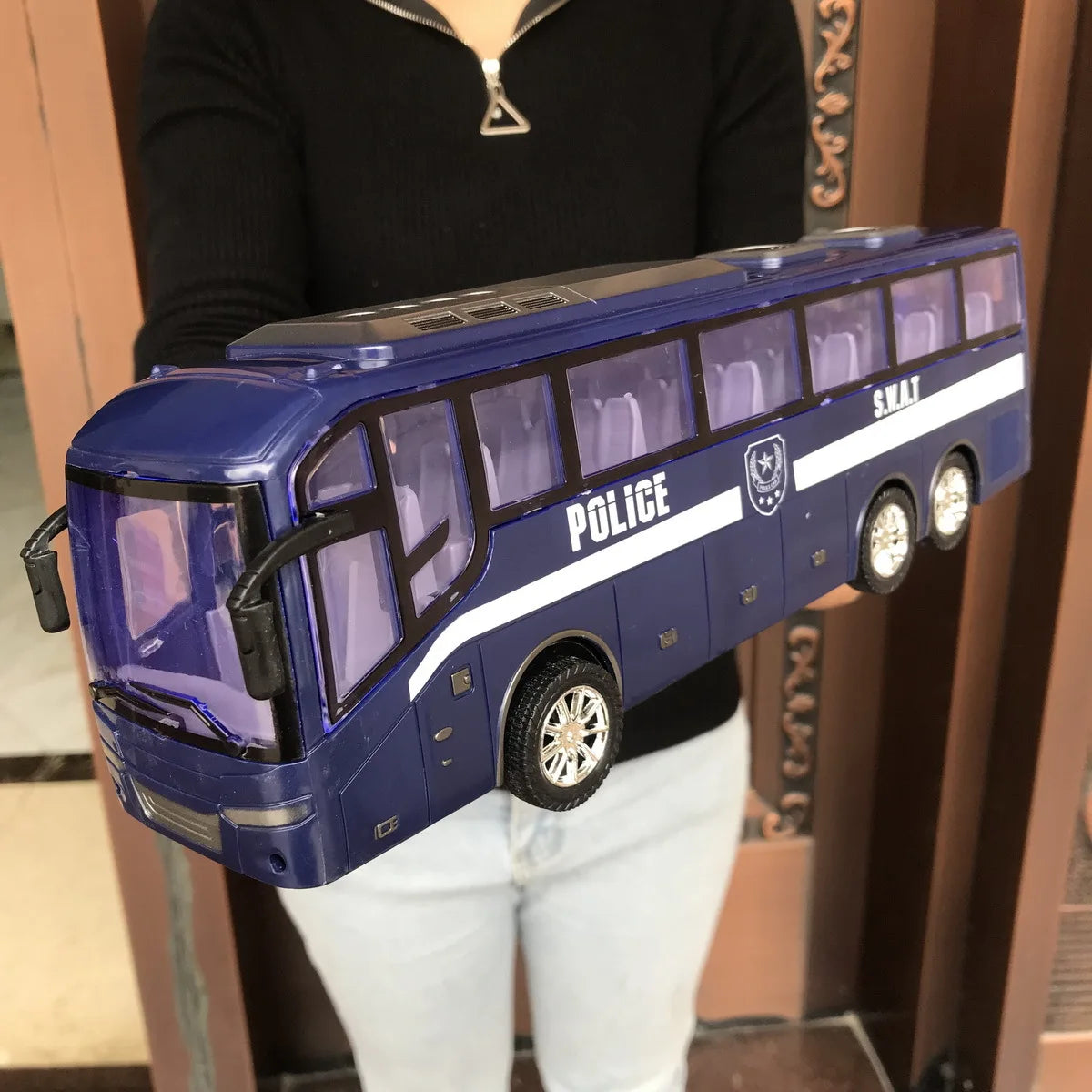 Children's Pull Back Bus Toy Vehicle - ToylandEU