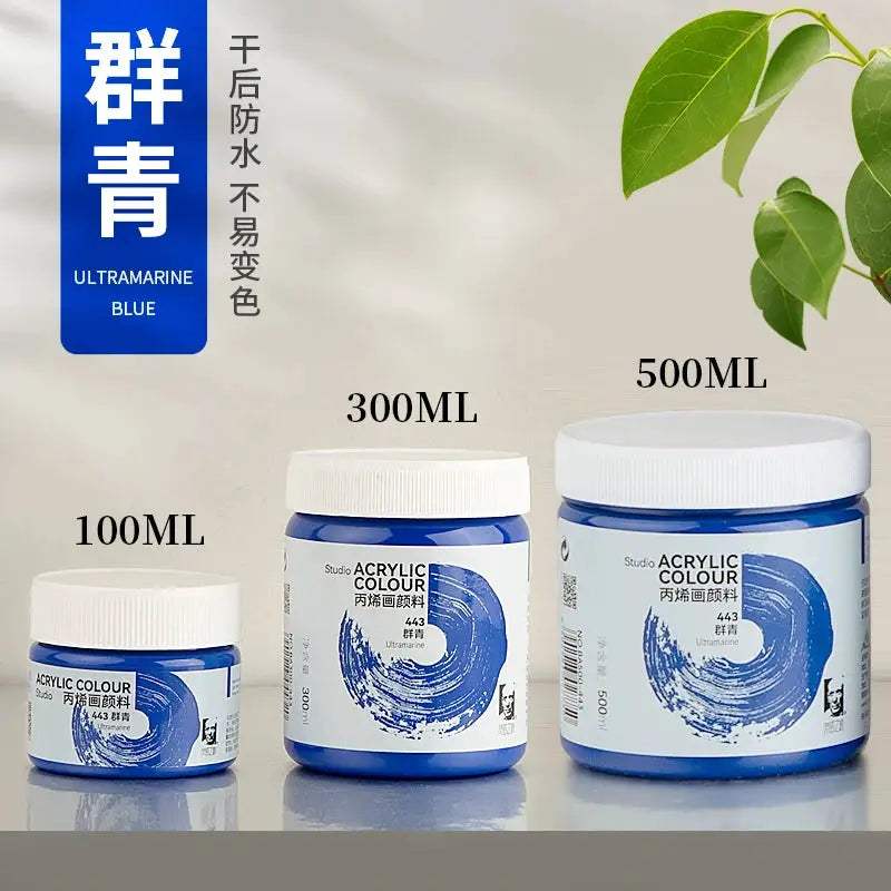 PHOENIX Acrylic Paint 300ML Matte Finish Waterproof Rich Pigment Halloween Pumpkin Canvas Ceramic Painting for Artists Beginners - ToylandEU