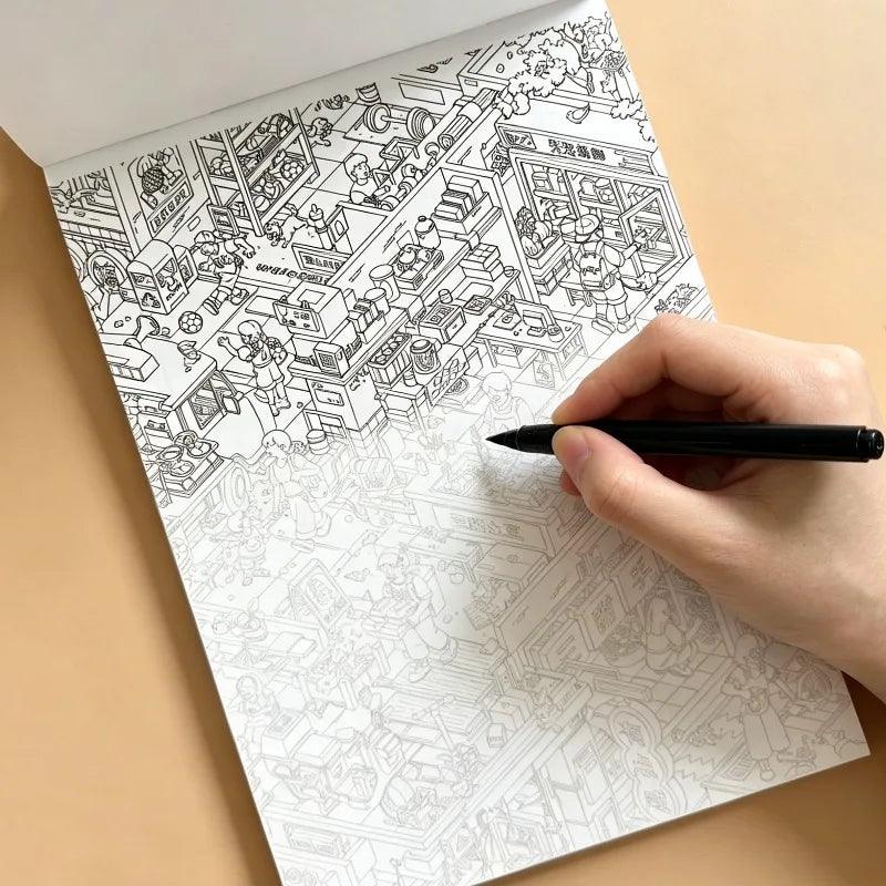 Drawing Book | 24 Graffiti Patterns | Toylandeu™