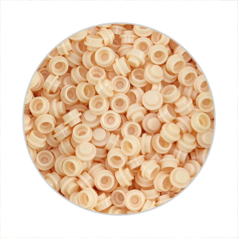 Building Block Plates | 1X1 Round Shape | Lego Compatible | Assorted Pack