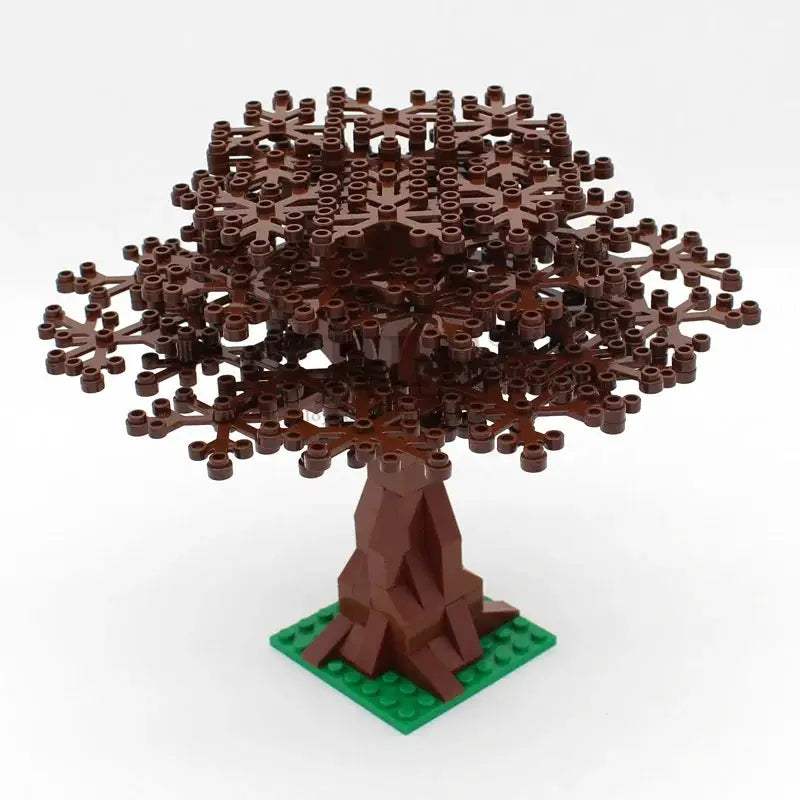 MOC Sakura Flower Stem Tree Building Blocks Set DIY Cherry Blossom Bricks Treehouse Model Decoration Toys 24866 19119 2417 2423 - ToylandEU
