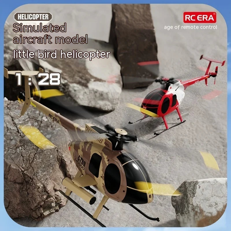 1:28 Remote Control Helicopter Rc Era C189 Bird Tusk Md500 Dual - ToylandEU