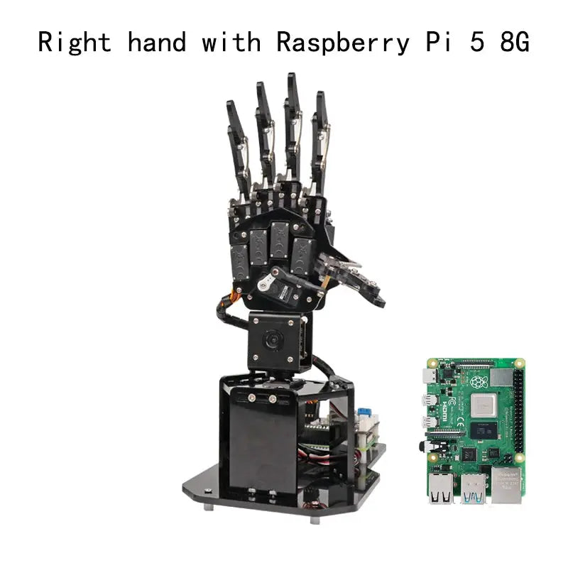 STEM For Arduino STM32 Bionic Robot Palm Hand Manipulator Open Source Code 5 Hands Educational Kit with Ps2/Somatosensory Gloves - ToylandEU