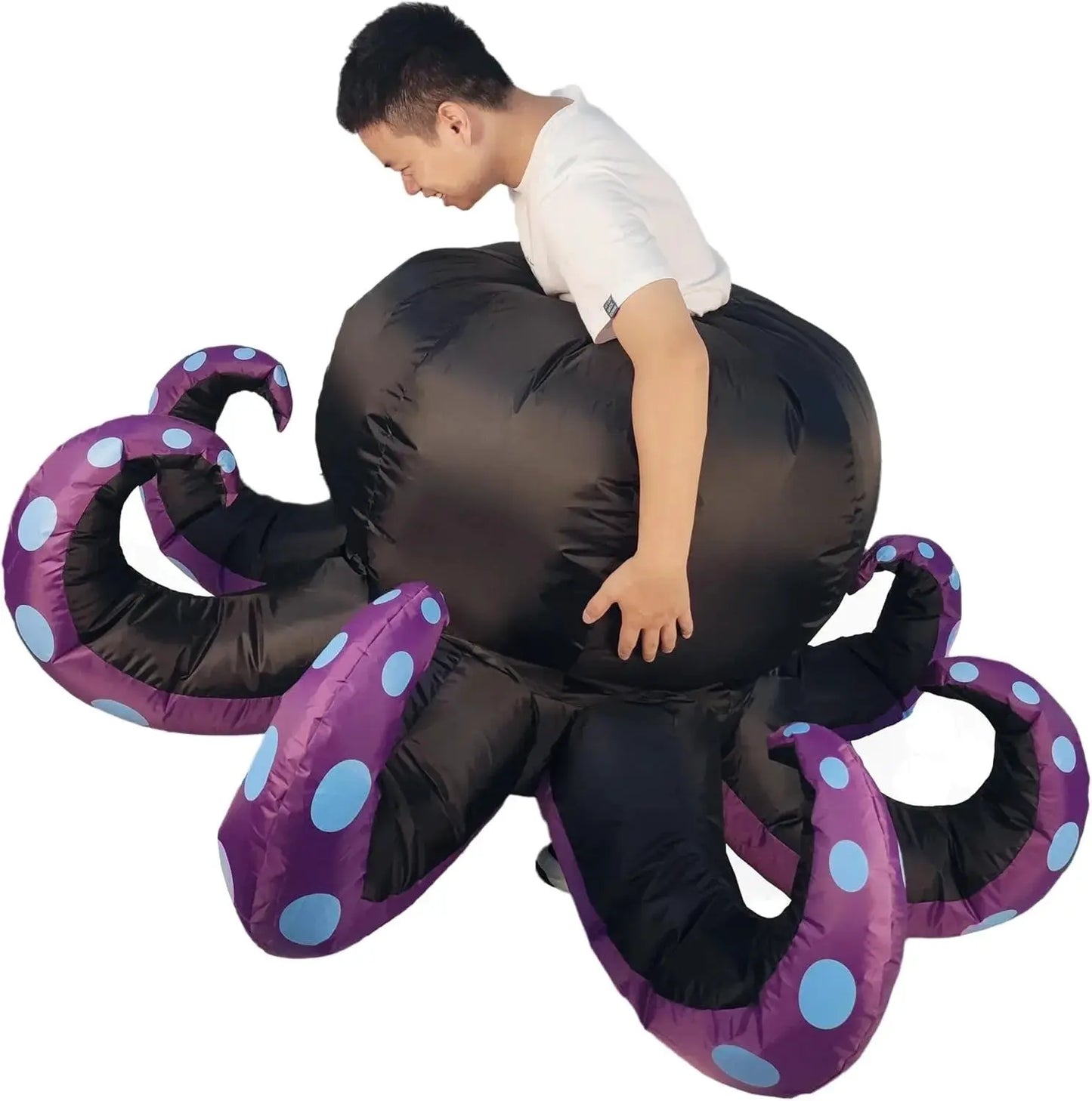 Inflatable Costume Octopus Halloween Costumes Blow Up Octopus Costume Funny Fancy Dress Cosplay - ToylandEU