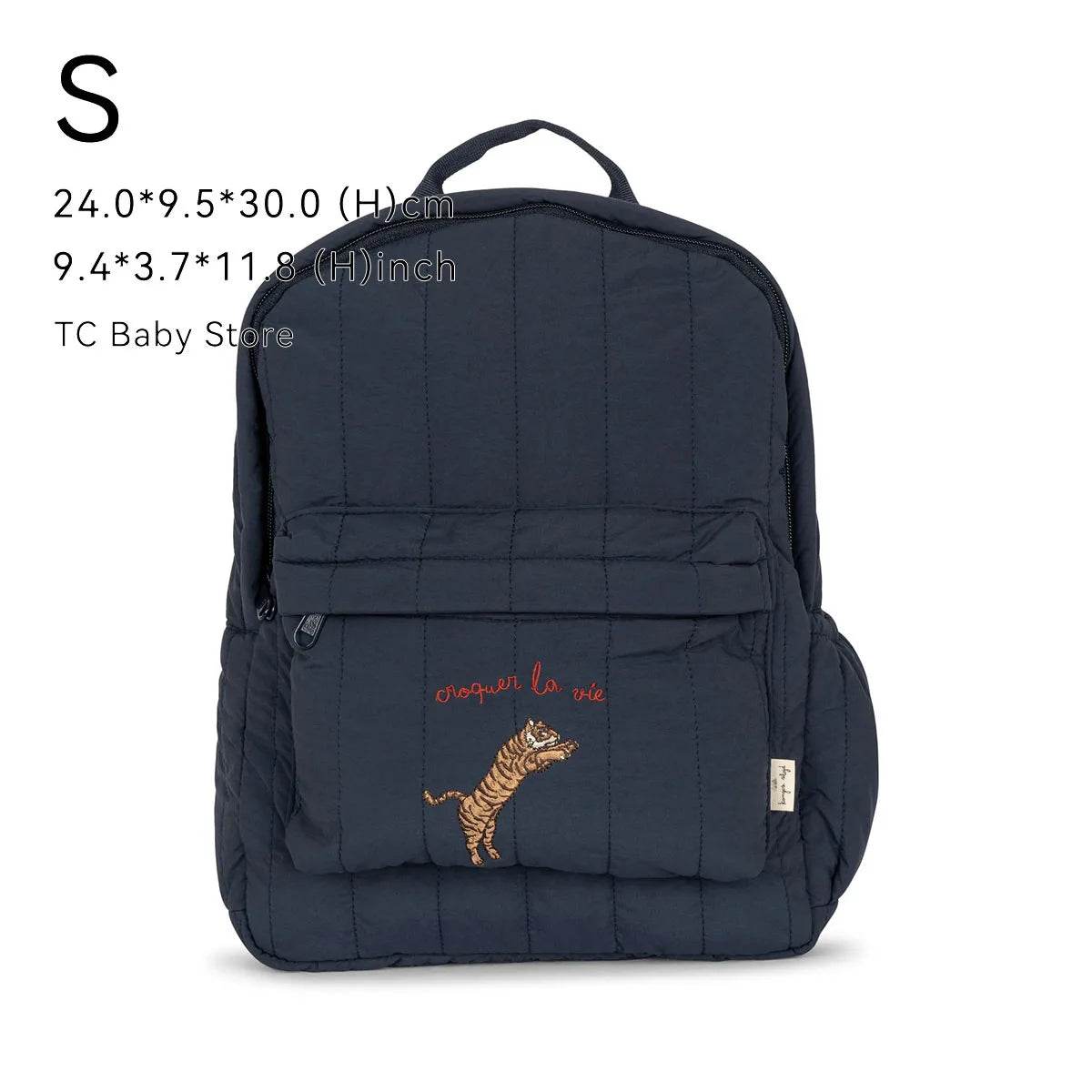 Premium Cotton Kids Backpack Unisex School Bag With Zipper Closure For Boys And Girls Kindergarten Travel - ToylandEU