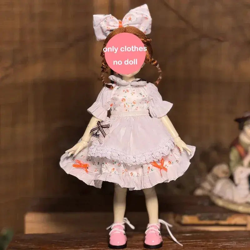 Lolita Doll Multi Layer Cake Skirt For One Sixth BJD - ToylandEU