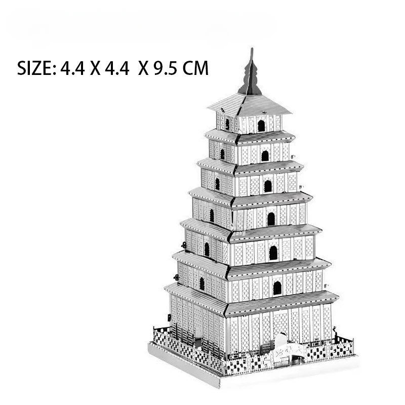 3D Metal Puzzle | Yue Yang Tower | Suzhou Lantern | Adult Gift