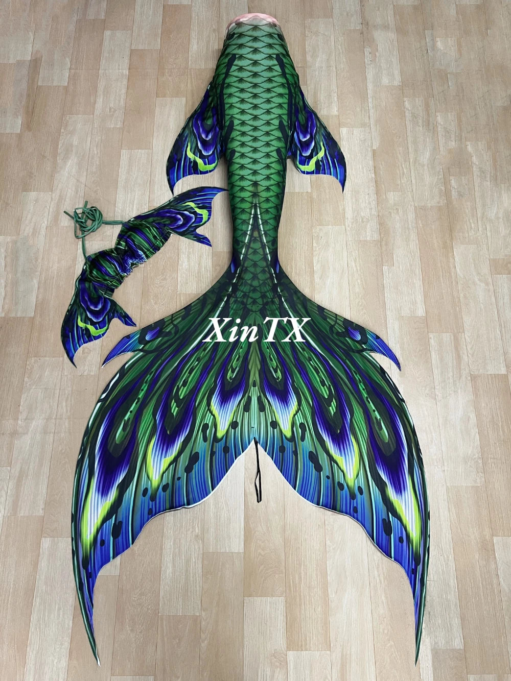 Mermaid Tail Swimsuit | Monofin Optional | Polyester Elastane | Adult