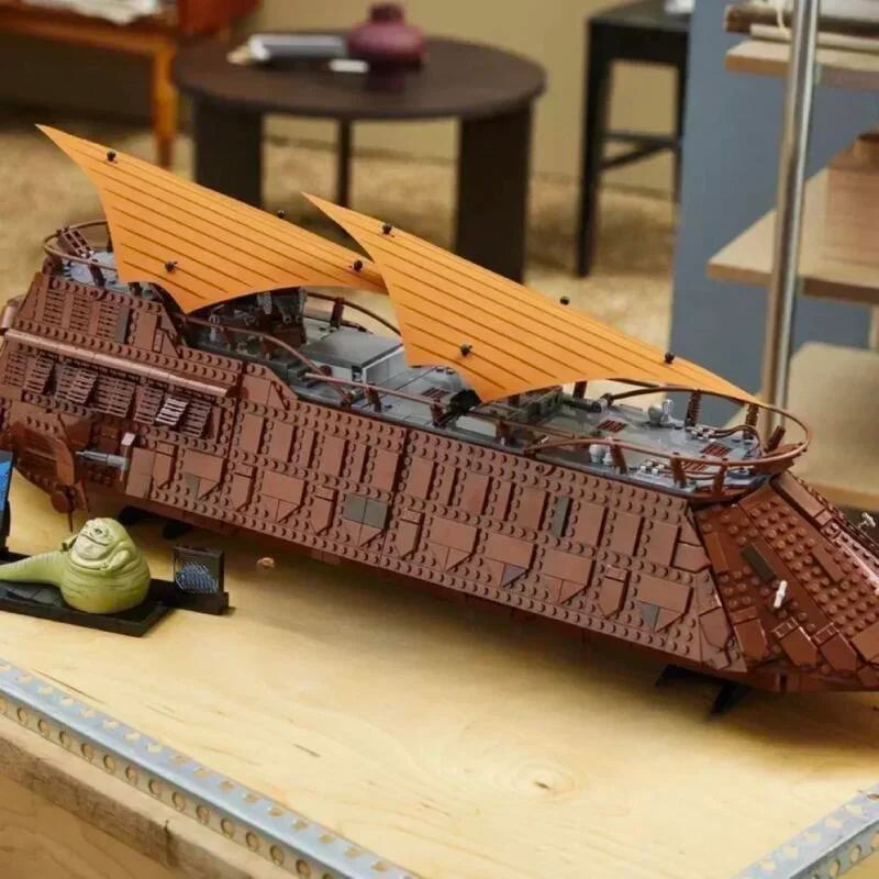 Jabba Barge Building Bricks | 3942 Pieces | Toylandeu™
