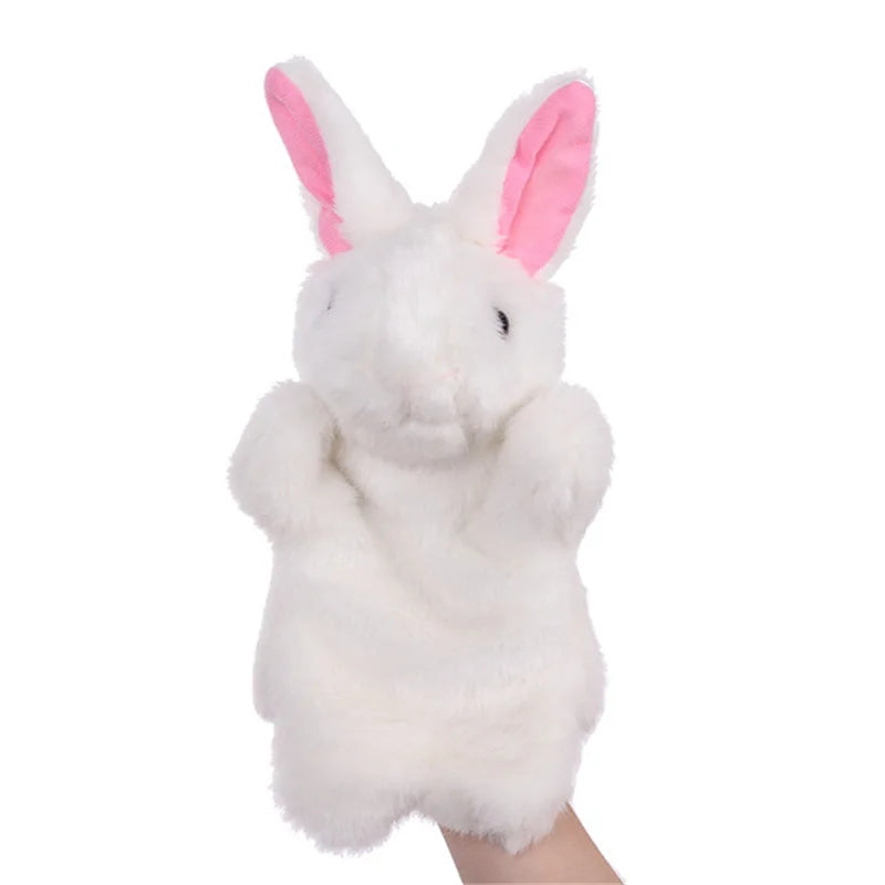 Easter Bunny Hand Puppet with Plush Material for Kids Educational Toy - ToylandEU