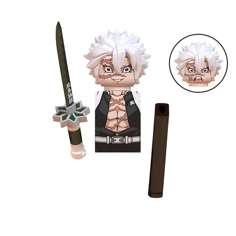 Anime Action Figures Building Blocks Set With Special Effects