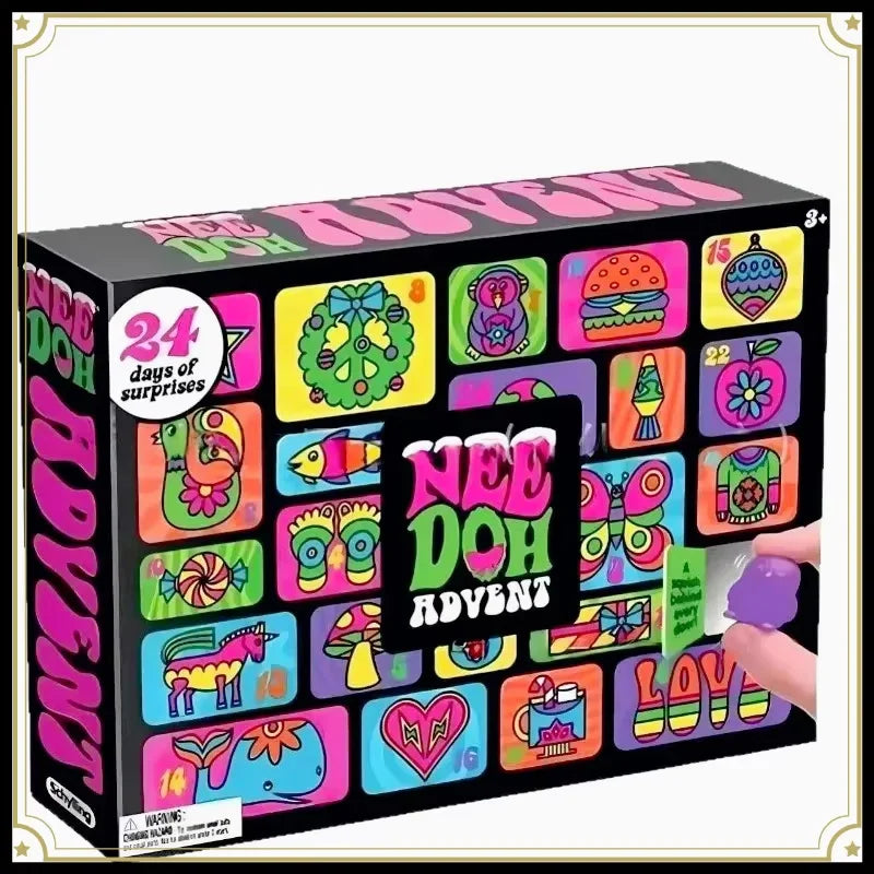 Advent Calendar | 24 Piece PVC Dolls | Christmas Countdown | Kids And Adults