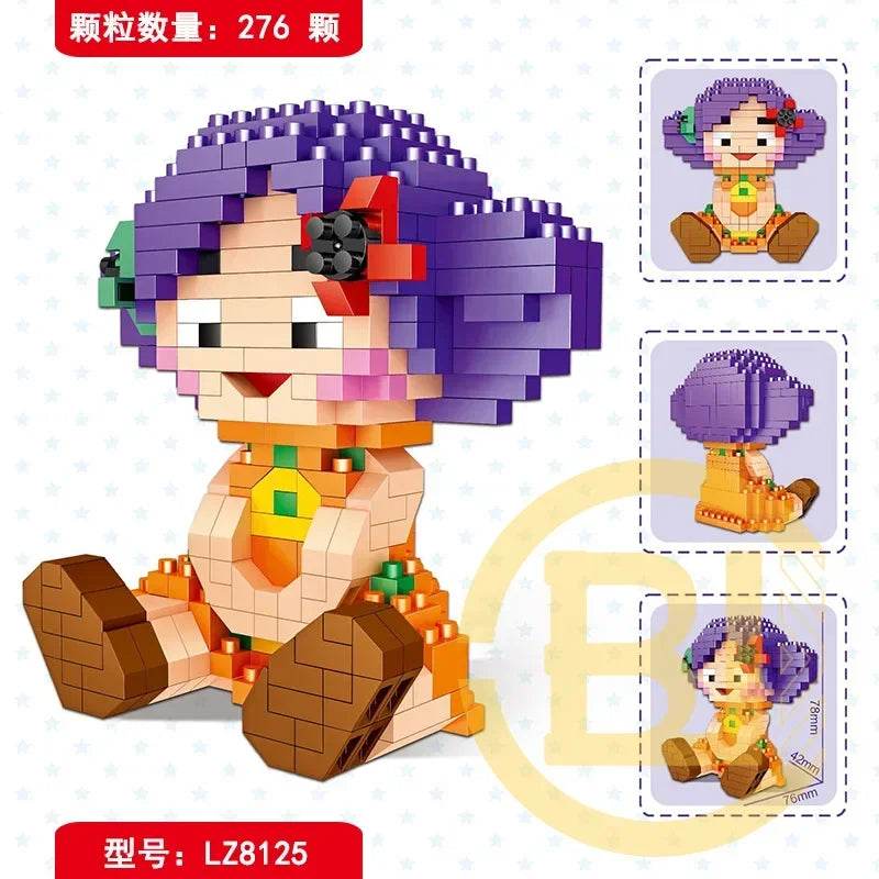 Hero Cartoon Micro Particle Building Blocks Children Assembly Toy Anime Action Figure Boy Girl Kid Gift Cute Toy Building Bricks - ToylandEU