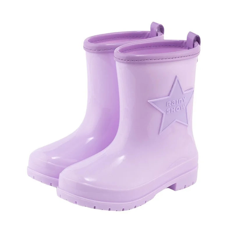 Kids Rain Boots | Waterproof Non Slip | Lightweight Eva | Youth Sizes 27 To 40