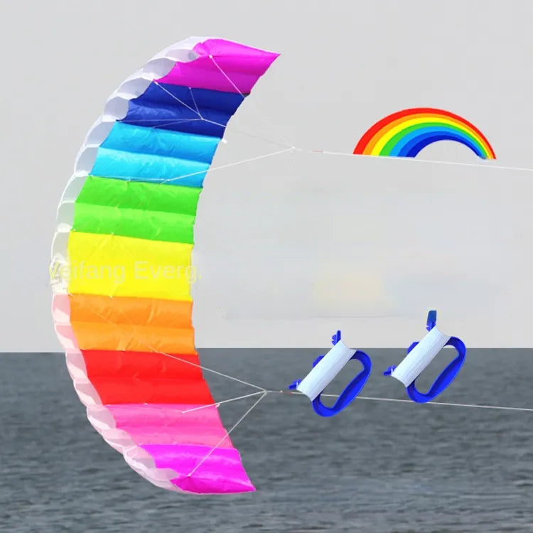 Colorful Rainbow Kites for Professional Outdoor Flying