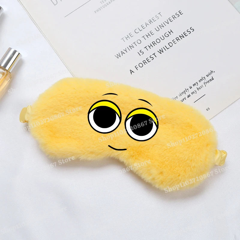 Plush Eye Mask | Breathable Soft Fabric | Game Theme | Unisex Adult Use