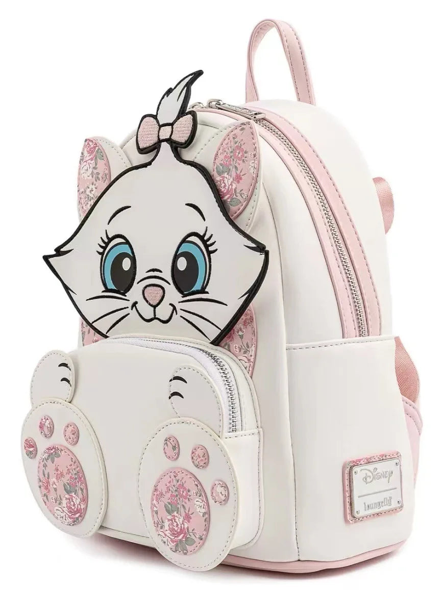 Anime Mini Backpack | Floral Print | Dual Straps | For Teens