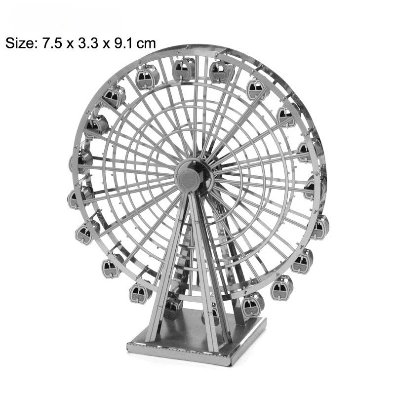3D Metal Puzzle | Yue Yang Tower | Suzhou Lantern | Adult Gift