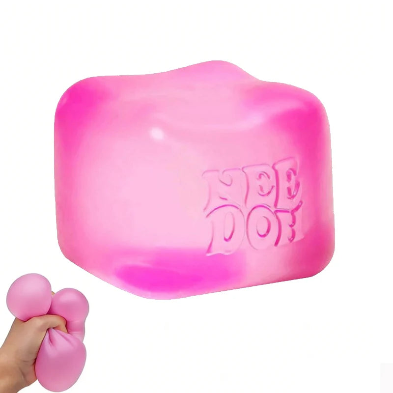 Soft Squishy Cube Schylling | Stress Relief Sensory Toy Ages 14+