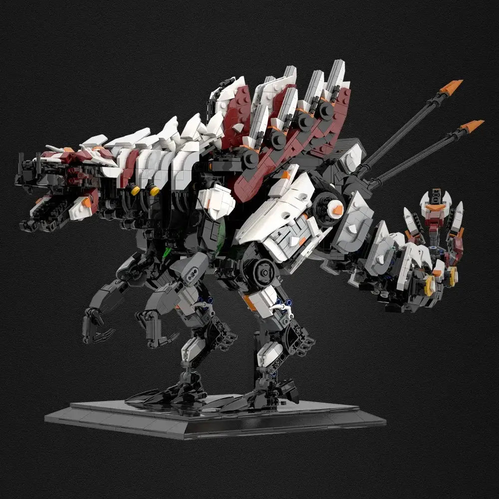MOC Forbidden-Wests Slaughterspine Beasts Model Building Blocks Horizoneds Dinosaur Red Eyed Observer Bricks Toy Children Gift - ToylandEU