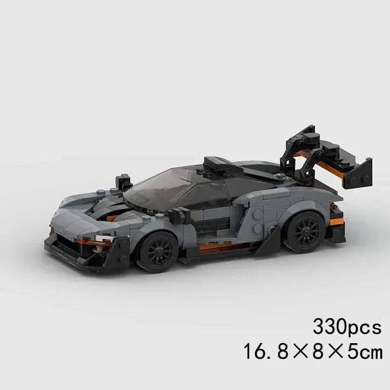 MOC LEGO Compatible Race Car Building Blocks Set For Kids - ToylandEU