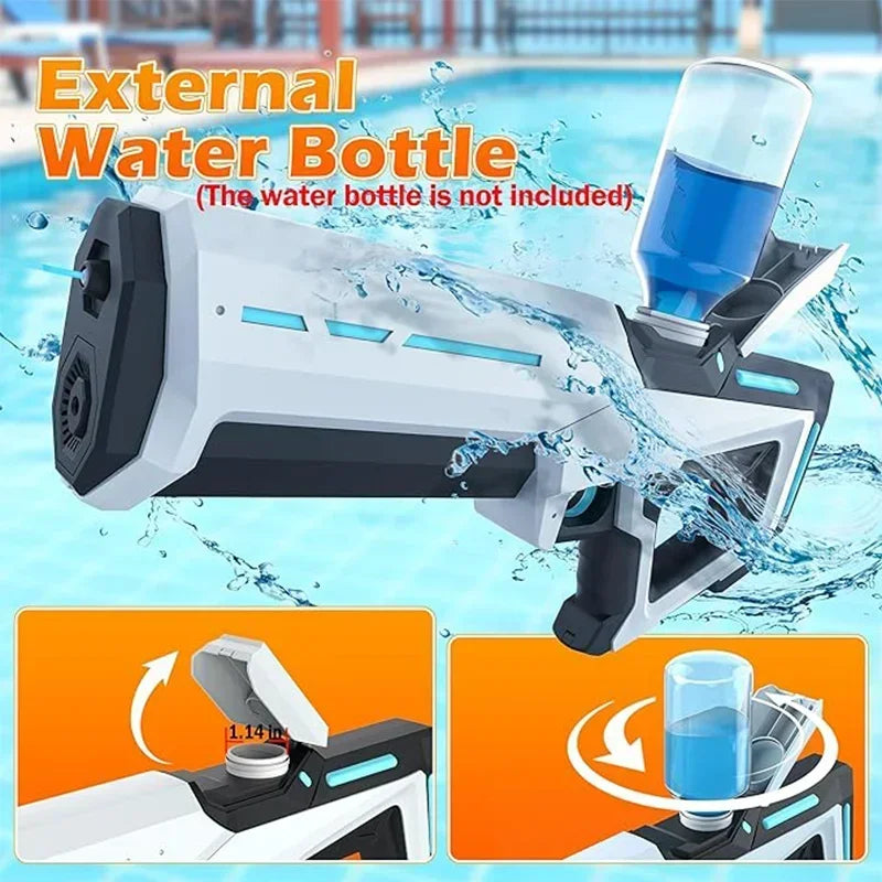 Electric Water Gun | 8m Range | Lithium Battery | Adult
