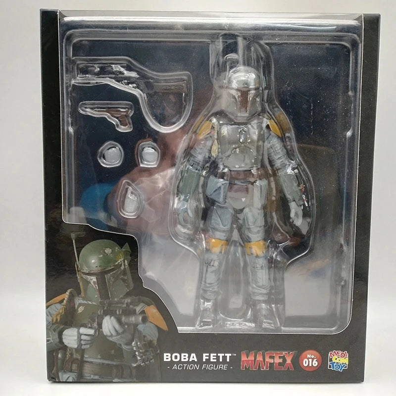 MAFEX Original Star Wars Anime Figure Boba Fett Action Figure Toys for