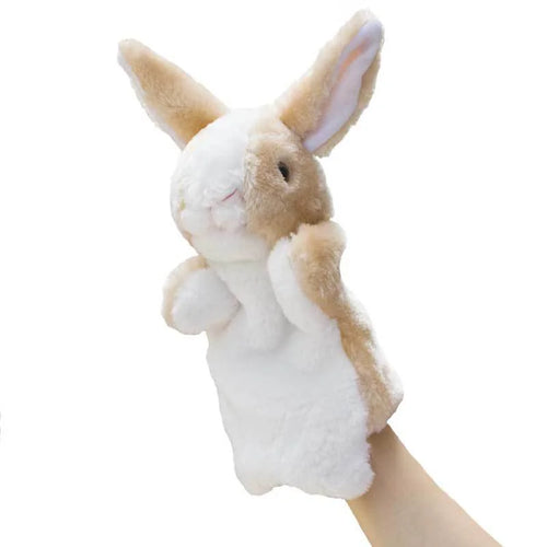 Easter Bunny Hand Puppet with Plush Material for Kids Educational Toy ToylandEU.com Toyland EU