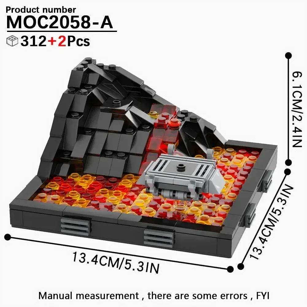 Space War Dueling Arena Building Blocks Set Complete - ToylandEU