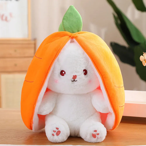 Soft and Adorable Strawberry Rabbit Plush Toys with Hidden Kawaii Bunny in Sizes 20-45cm ToylandEU.com Toyland EU