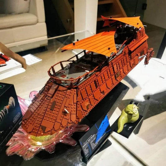 Lego Compatible Building Blocks | Jabba Sail Barge 3942 Pcs | Star Wars 75397