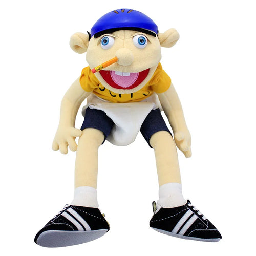 Large Jeffy Boy Hand Puppet with Openable Mouth and Accessories ToylandEU.com Toyland EU