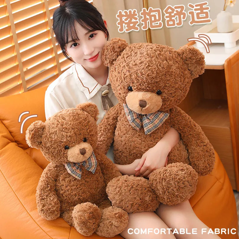 Big Size Wear Bow Tie Teddy Bear Plush Toy  Stuffed Animals - ToylandEU