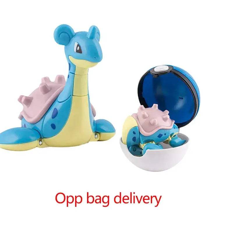 Pokeball Transforming Action Figure Set Pokemon Gift - ToylandEU