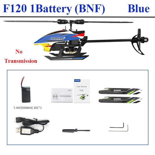 Parkten F120 2.4G RC Helicopter with 6CH 6-Axis Gyro and Dual Brushless Motors ToylandEU.com Toyland EU