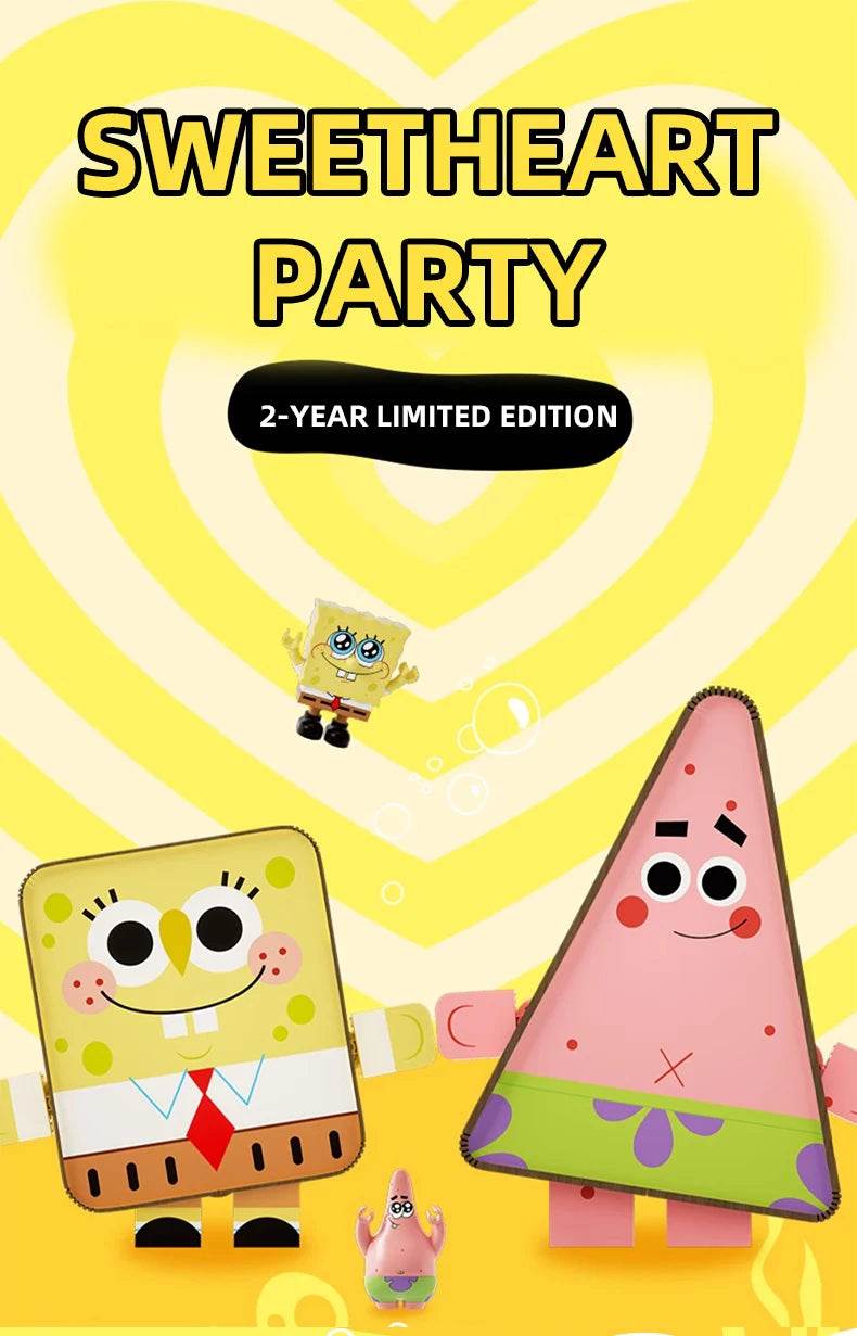 Spongebob Cartoon Krusty Krab Restaurant Building Blocks Toy - ToylandEU