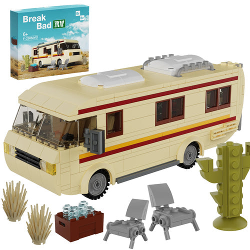 Breaking Bad Car RV Vehicle Building Blocks Set Creative House Camper Toyland EU