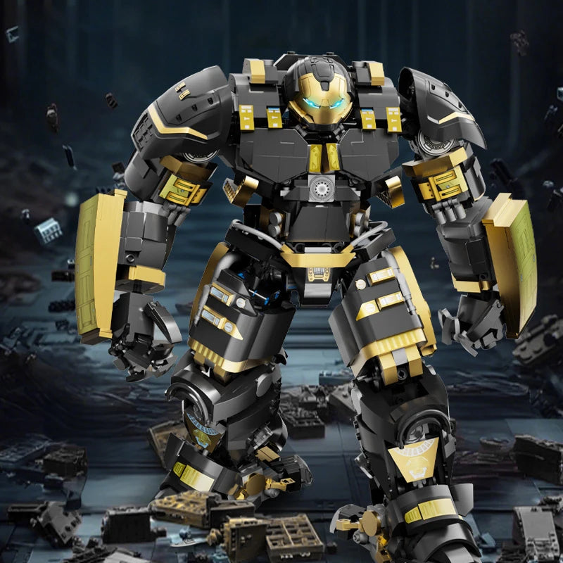 Building Blocks Set | 2300+ Pieces | Lego Compatible | Hulk Buster Marvel Figure