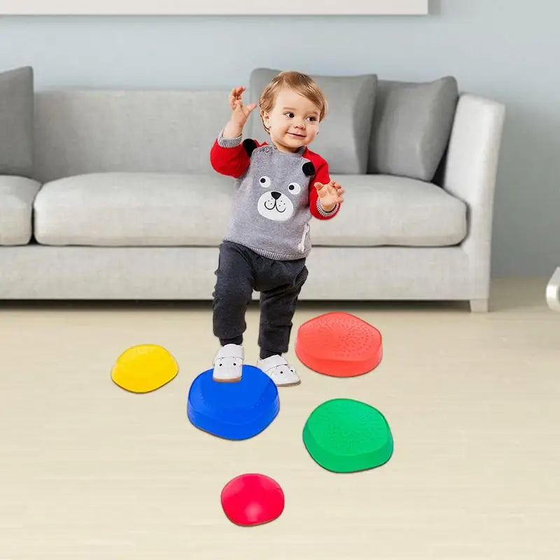 5-Piece Sensory Training Balance Stone Set for Children with Autism - ToylandEU