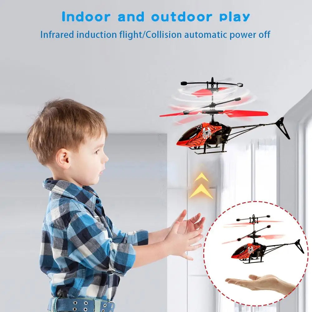 Mini RC Drone with Rechargeable Remote Control and Induction Technology - ToylandEU