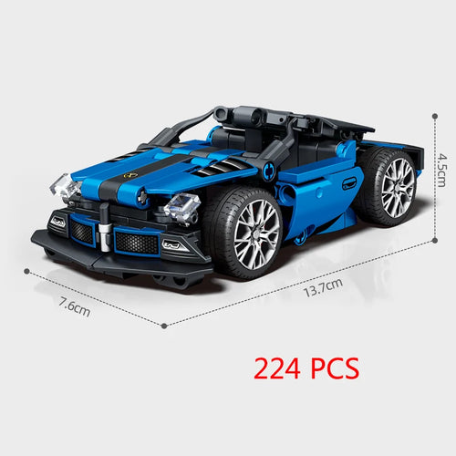 67-in-1 City Racing Sports Car Building Blocks Set for Speed Champions Models ToylandEU.com Toyland EU