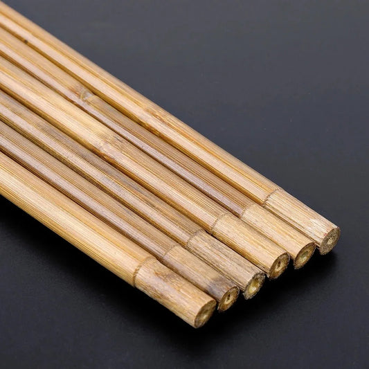 Bamboo Arrows | 33 Inch Shaft | Removable Metal Heads | 12 Pack