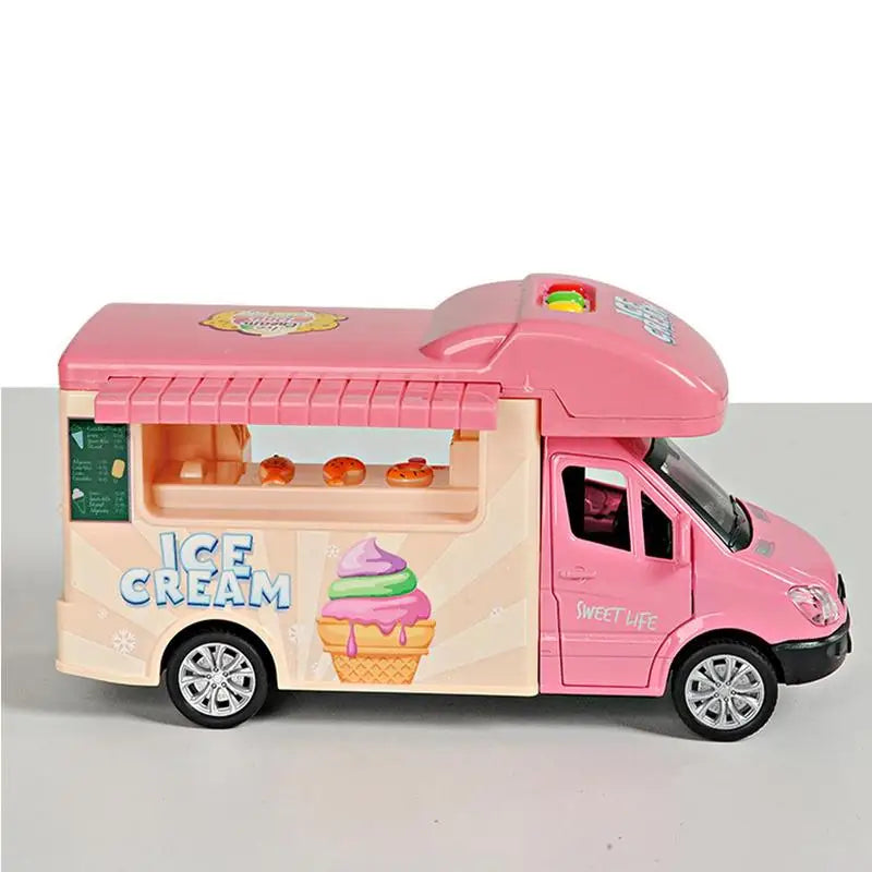 Montessori Ice Cream Cart Playset - Fun Pretend Play for Kids