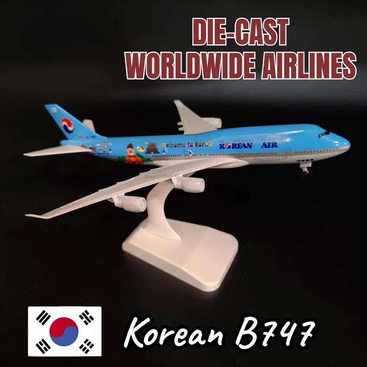 Premium Metal Diecast Aircraft Model High Detail Collectors - ToylandEU