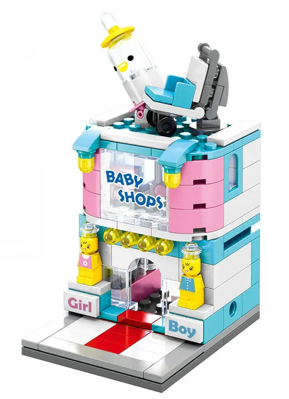 Lego Compatible Building Blocks | Mini City Street View Set | Small Blocks | 14+
